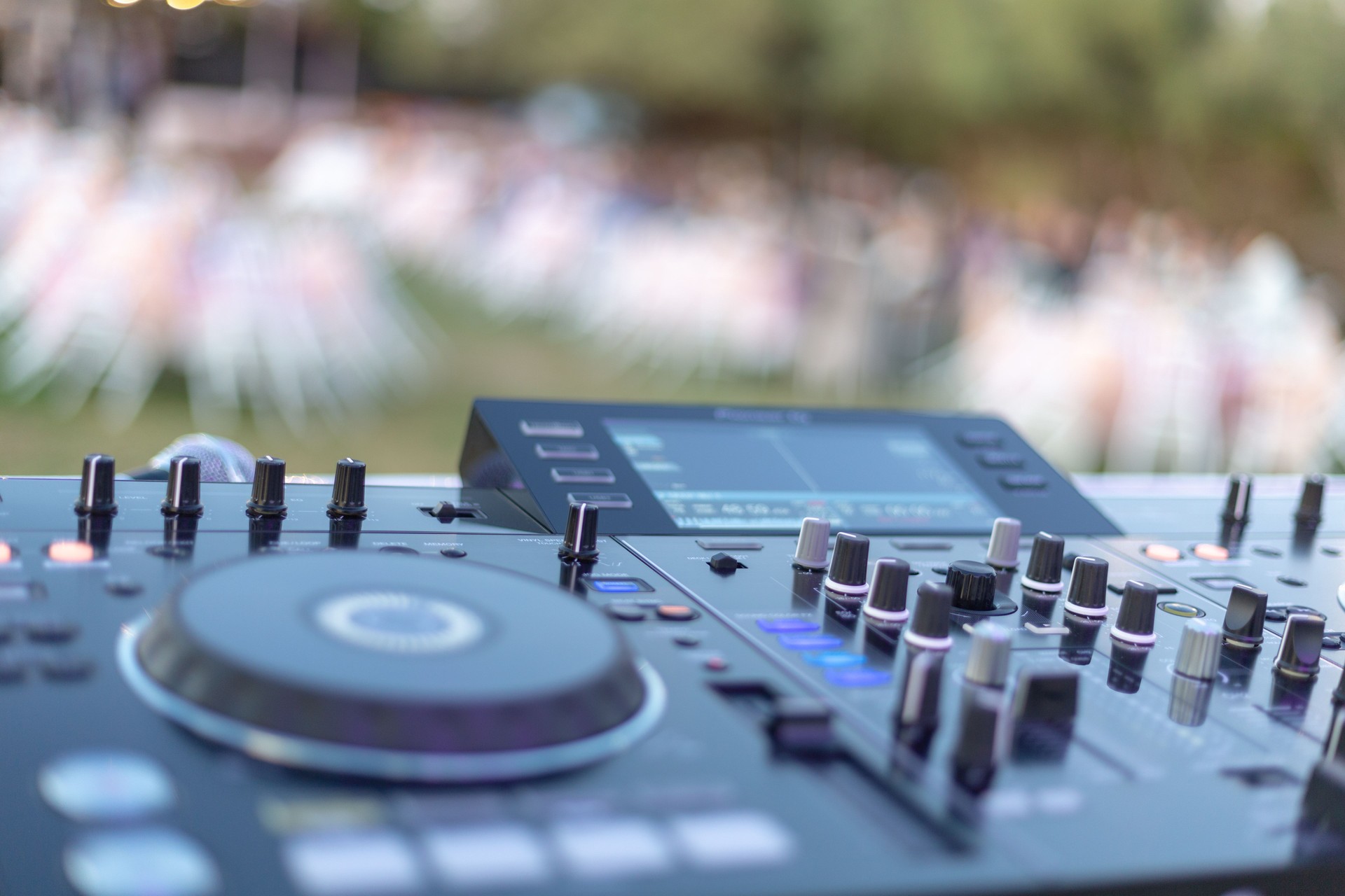 dj attrezzature dettagli primo-up